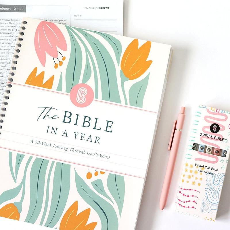 When spiritual doubts feel overwhelming, The Bible in a Year: A 52-Week Study makes it easy ✨
